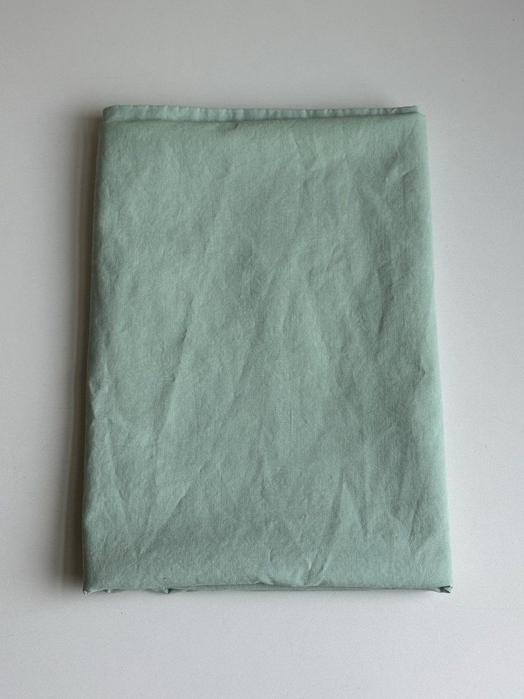 Ralph Lauren KING PILLOWCASE Pillow Avery Green Cotton Damask Vintage 1994 1990s