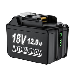 8.0Ah For MAKITA 18V 12.0Ah LITHIUM-ION LXT BL1860B-2 BL1850 Battery/ Charger