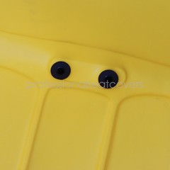 For John Deere 170 322 330 332 400 420 430 Lawn Mower Garden Tractor Seat Yellow