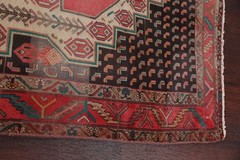 Vintage Pink Traditional Area Rug 5×11 Hand-knotted Wool Geometric for Any Room