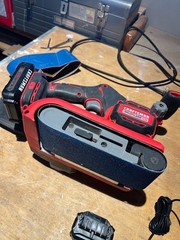 CRAFTSMAN V20 Brushless RP Cordless Belt Sander CMCW223B 20V + BATTERY & CHARGER