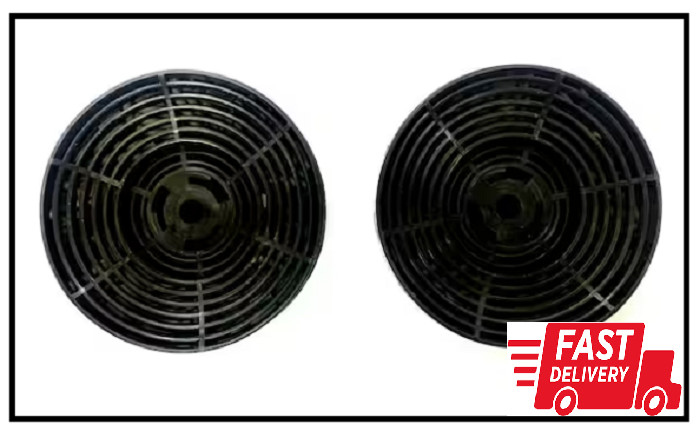 Winflo Carbon/Charcoal Filters Set of 2 for Ductless/Ventless Winflo Range Hood