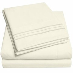 Top Split Flex California King Sheet 4 pc set For Sleep Number 1900 Deep Pockets
