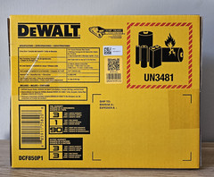 DEWALT ATOMIC 20V 1/4″ IMPACT DRIVER KIT W/ BAG, 5Ah BATTERY & CHARGER DCF850P1