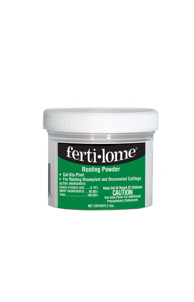 Fertilome Rooting Powder 2 oz root hormone for cuttings clone cut dip plant
