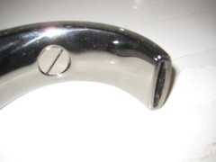 GERBER 86-172 BLACK PEARL WIDE- SPREAD LAV. SPOUT W/CONCEALED FLOW CONTROL DISC