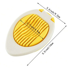 Egg Slicer & Dicer for Hard Boiled Eggs – Heavy Duty Cutter with Stainless Wire