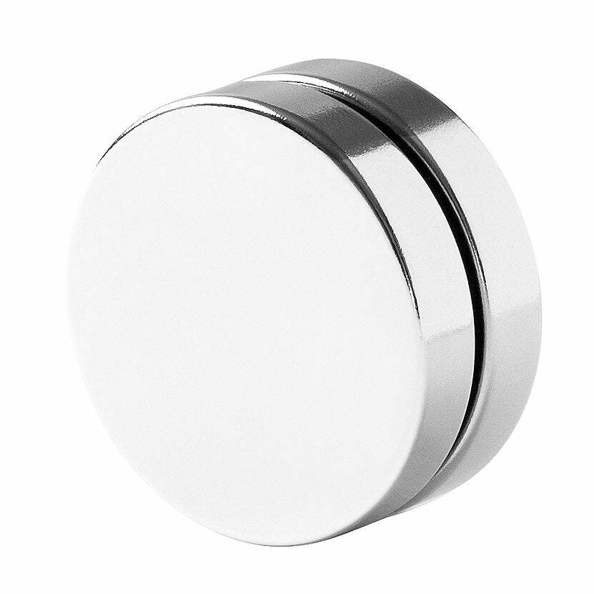 1.25 x 1/4 Inch Heavy-Duty Neodymium Rare Earth Large Disc Magnets N52 (2 Pack)