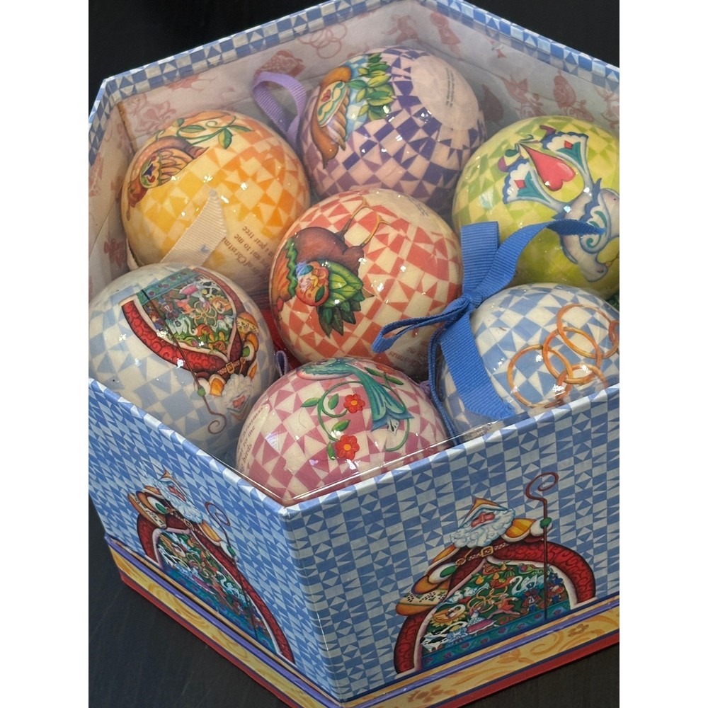 2006 Jim Shore 12 Days of Christmas Ornament Set of 14 4006325 Enesco