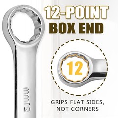 21mm Metric Wrench Industrial Combination 12Point Chrome Vanadium Gear Tool
