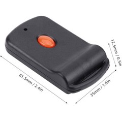 2PC Garage Door Gate Opener Transmitter 10 Digit Pins Code Remote Control 300MHz