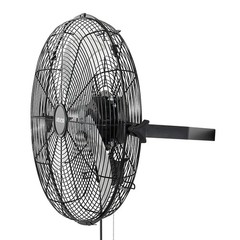 VEVOR 18 in Wall Mount Fan 2 Pack 3 Speed Long Airflow Industry Garage Workshop