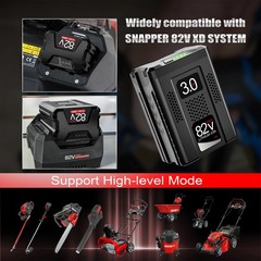 2PACK 82V 3.0Ah for Briggs & Stratton Snapper XD 82V Battery BSB2AH82 BSB3AH82