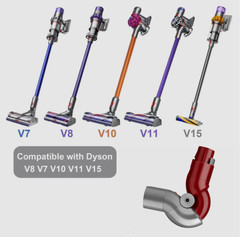 Elbow Low Reach Adapter for Dyson V7 V8 V10 V11 V15