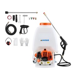 Uimoso Gas-Powered Backpack Sprayer with 26.5CC Engine and 6.5-Gallon Capacity