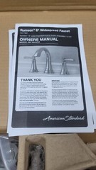 American Standard Rumson 8″ Wide-Spread 2-Handle Bathroom Faucet – Chrome