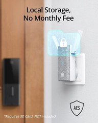 eufy S330 Video Smart Lock Wi-Fi Camera Doorbell Fingerprint Keyless Door Lock