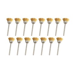 45Pcs 1/8″ Wire Wheel Cup Pen Brush Mix Set For Dremel Rotary Tool Die Grinder