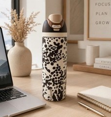 Owala thermos flask trend – FreeSip Cowgirl Core Cow Western 24oz Water Bottle