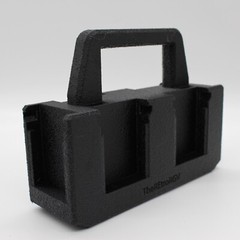 Kobalt 24 volt 6 Slot Battery Caddy Carrying Case Battery Holder