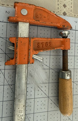 Jorgensen 3712-12″ Woodworking Clamp as shown wooden handle