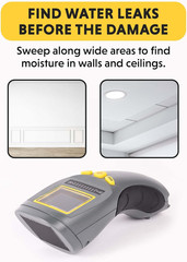 LCD Moisture Meter #MM8 – Leak and Humidity Detector – Pinless and Non-Invasive
