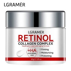 LGRAMER Retinol & Collagen Lifting Firming Face Cream – Vitamin C, Hyaluronic Ac