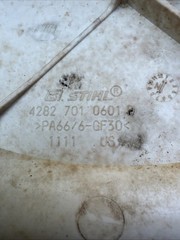 OEM Stihl BR600 Backpack Blower Fan Housing Both Halves & Bolts