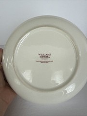 Williams Sonoma Snowman Serving Bowl 8.5″ Winter Christmas Retired