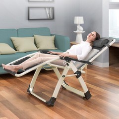 NAIZEA Adults Foldable Zero Gravity Chair Reclining Lounge Chairs w/Headrest