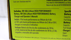 Ryobi 18V One+ 4Ah & 2Ah Lithium Battery High Performance Starter Kit W/Charger