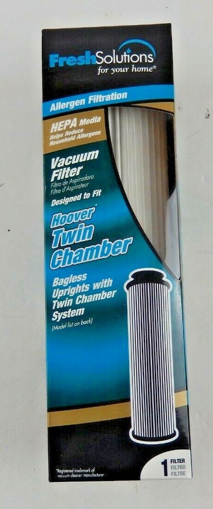 Fresh Solutions Vacuum Filter Allergen Filtration HEPA Hoover Twin Chambers
