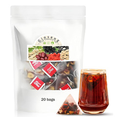 Ginseng Five Treasure Tea Herbal Wellness Blend – 100g (20 Bags) Free Shipping!!