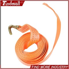 Findmall 1.5″ x 15′ Ratchet Straps J Hook 4000-lbs Heavy Duty Tie Downs 10 Pack