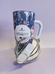 NEW Refreshed Pitcher Stainless Steel Insulated 67 Onz. With Sealed Lid NWT RARE