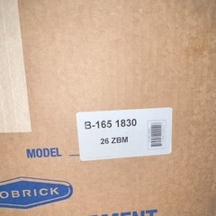 Bobrick Glass Mirror B-165 1830 Bathroom Adults Model Washroom Equipment