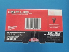 NEW In Box Milwaukee 2562-20 M12 FUEL 3/8″ Stubby Impact Wrench w/ Friction Ring