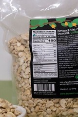 RAW ORGANIC CASHEW HALVES & PIECES -3 LB by beyond (Non-GMO, Fairtrade, Vegan)