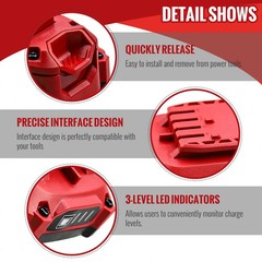 2PACK 20Volt For Craftsman V20 8.0Ah Li-ion Battery CMCB204 CMCB202 /Charger
