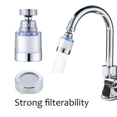 Faucet Water Filter Tap Filtration Kitchen Sink Mount Purifier System 360°Rotate