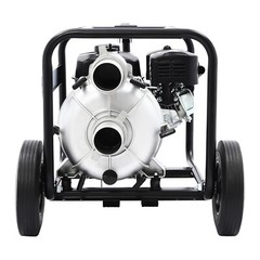4 Stroke 7.5HP Gasoline Water Pump 3″ Full Trash Water Transfer Pump w/15m Pipe