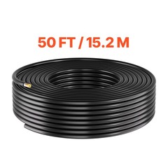 50 FT Solar Panel Extension Wire Black & Red 10 AWG Tinned Copper Wire