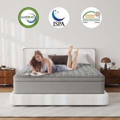 12″14″ Gel Memory Foam Hybrid Spring Mattress Twin Full Queen King Size In a Box