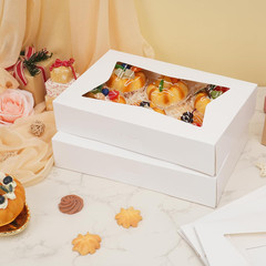 30Pcs Cookie Boxes, 12X8X2.5 Inches Auto-Popup Mother’S Day Bakery Boxes with 3