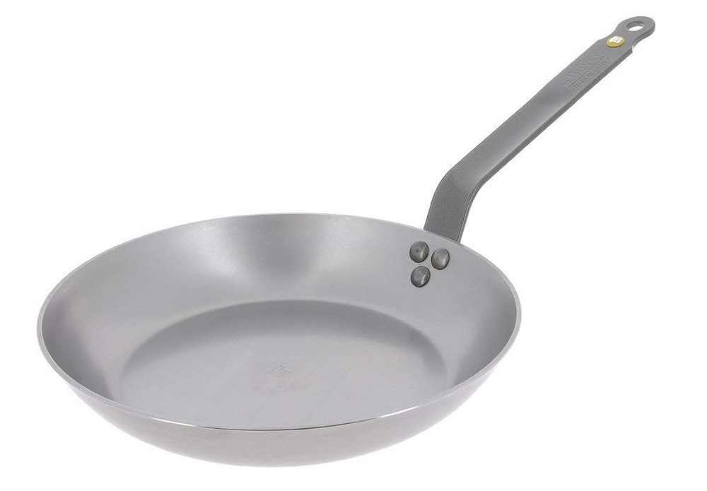 De Buyer 5610.26 Mineral B Frying Pan, Silver-Grey, 10.2 inches