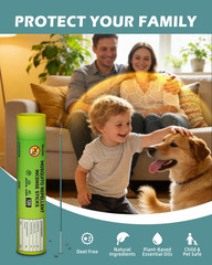 Incense Sticks 120 PCS, Contain Natural Plant Essential Oils Such as Citronella,