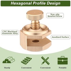 4 Pack Stair/Square Gauge Set for Framing Square, Stair Stringer Layout Tool for
