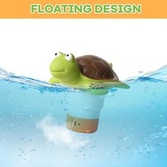 Mini Floating Chlorine Dispenser Holder Fits 1 Inch Chemical Tablets ONLY,Pool
