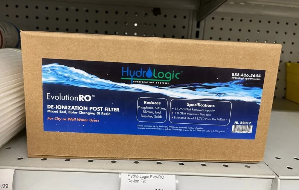 De-Ionization Post Filter 22017 10 x 4.5″ Hydrologic Evolution RO & Merlin