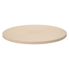 VEVOR Pizza Stone Round/Rectangular Cordierite Baking Stone for Oven & Grilling